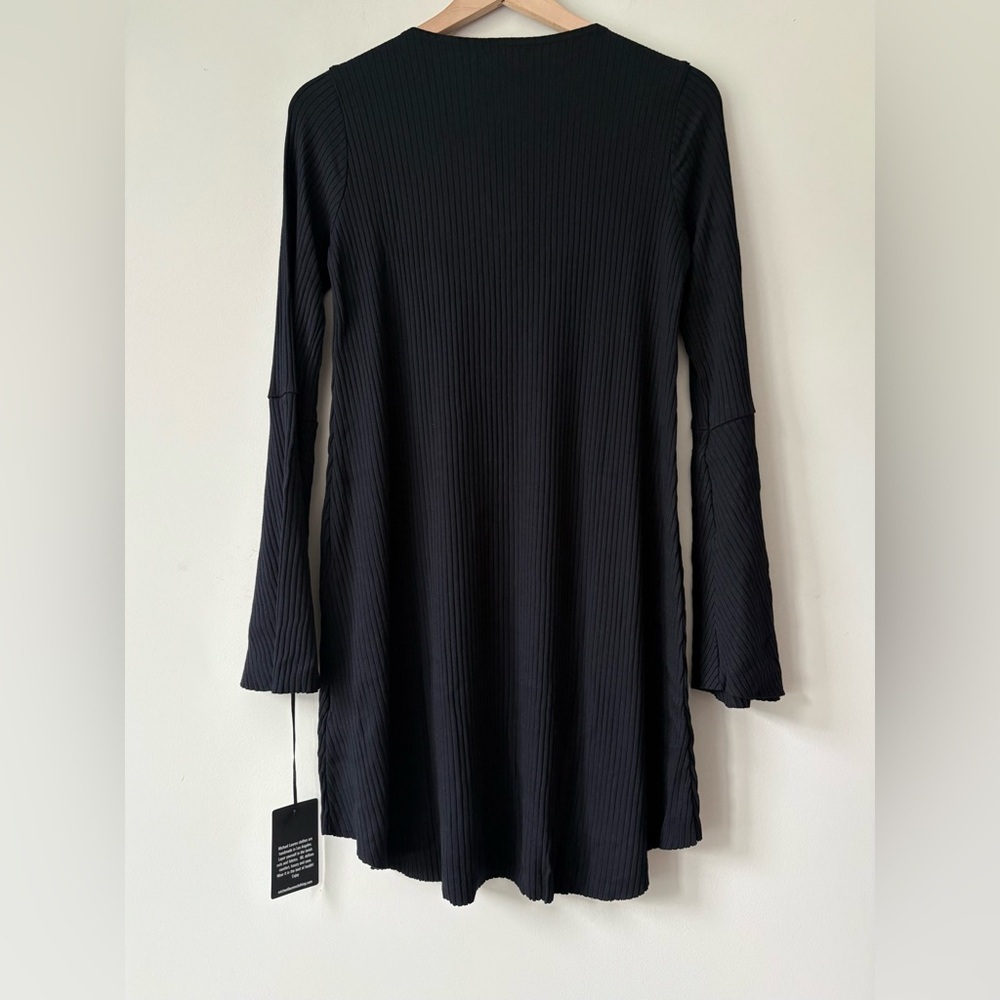 NWT Michael Lauren Lace Up Bell Dress - Picture 3 of 9